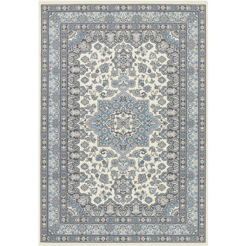 Nouristan - Hanse Home koberce Kusový koberec Mirkan 104442 Cream/Skyblue - 200x290 cm