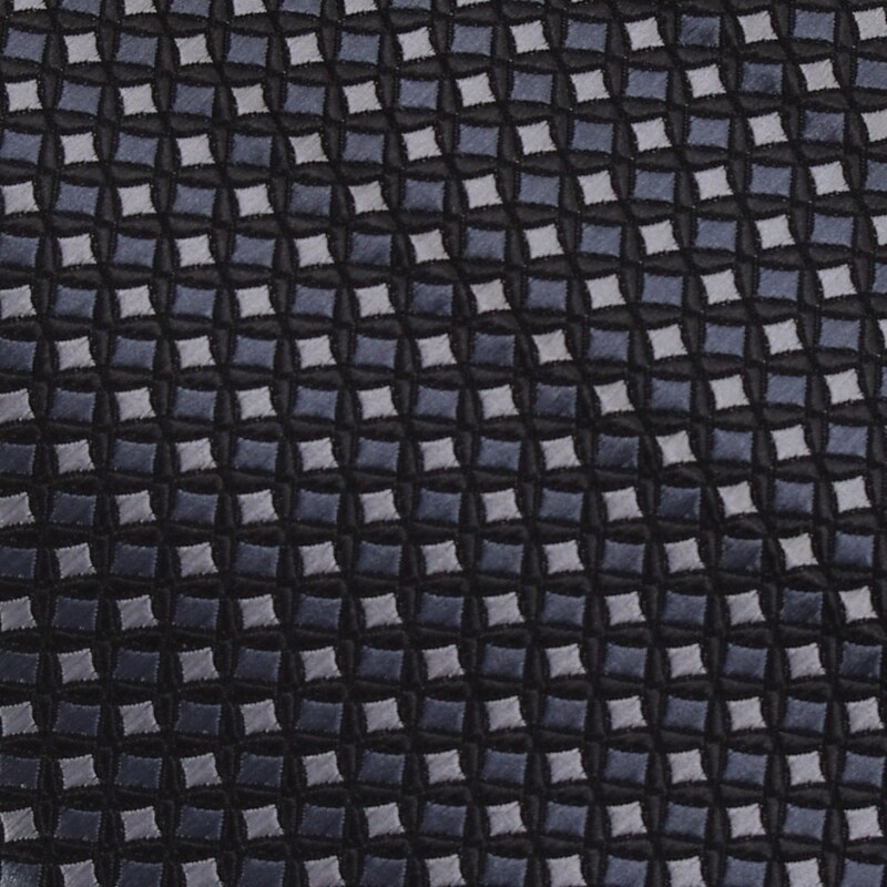 Šlajfka Šedá mikrovláknová kravata se vzorem