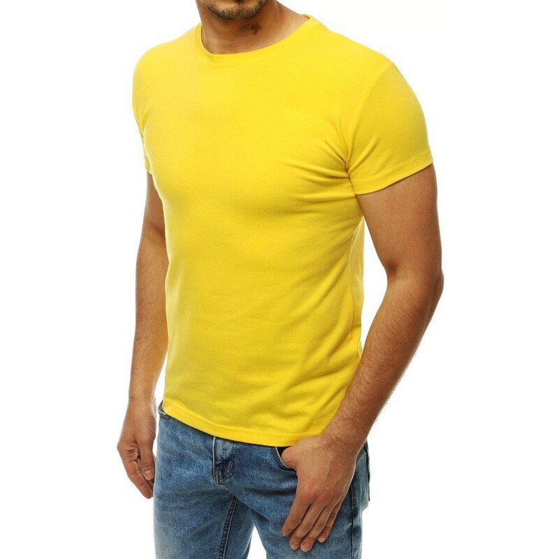 Buďchlap Jednoduché žluté tričko