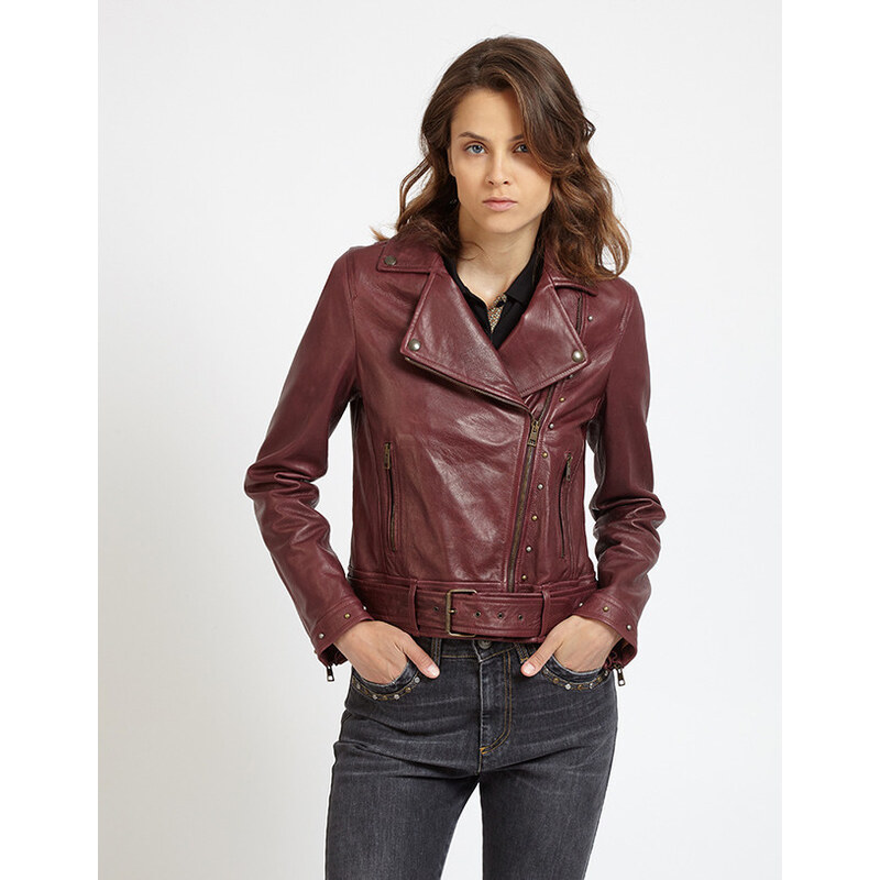 La martina sale leather jacket