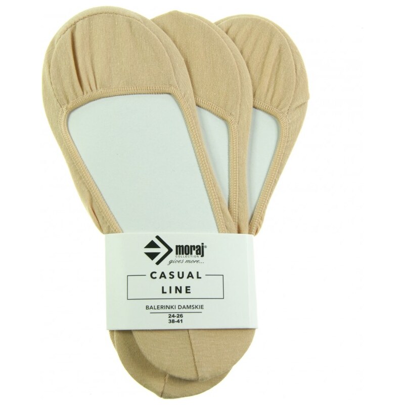 Dámské baleríny 330-001C 3pack - Moraj 103231781
