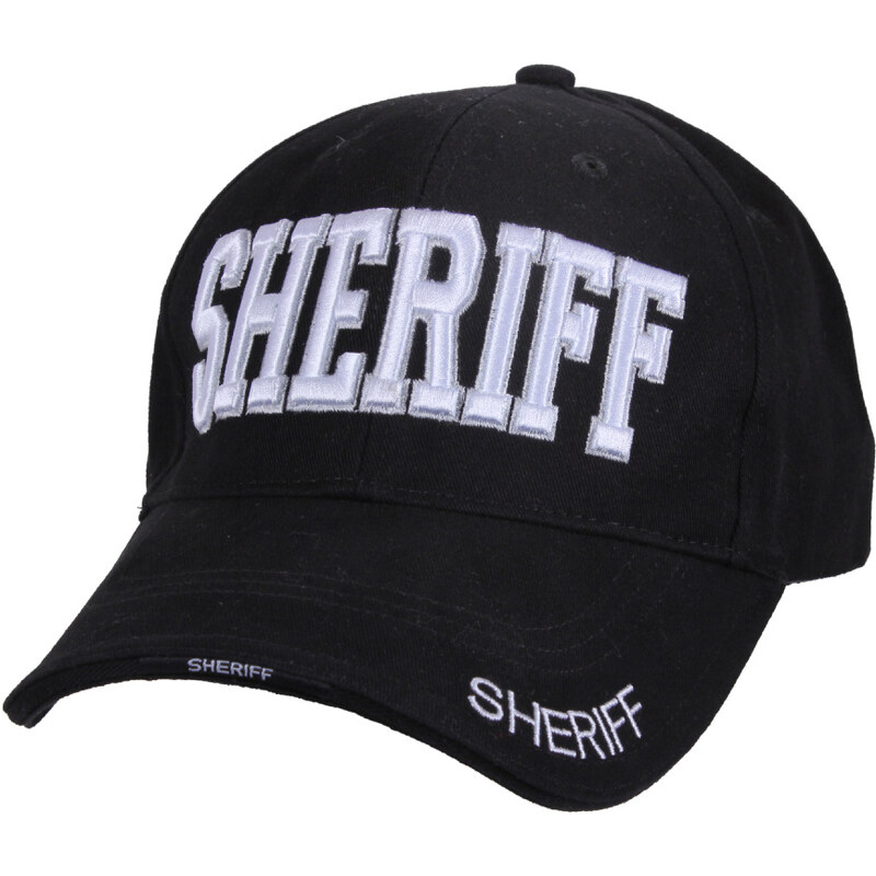 ROTHCO Kšiltovka Deluxe SHERIFF Baseball černá