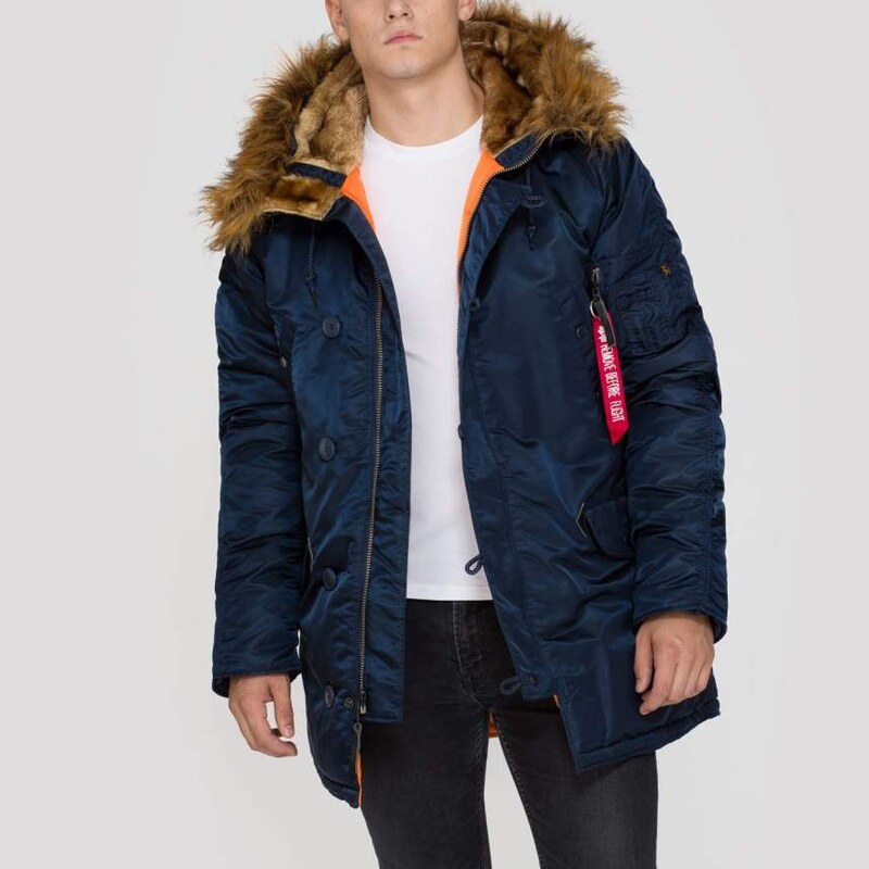Alpha Industries Bunda N3B VF59 rep.blue 66910613