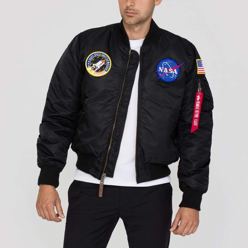 Alpha Industries Bunda MA-1 VF NASA black 66910661