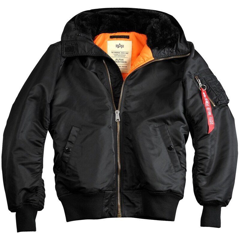 Alpha Industries Bunda MA-1 Hooded black 66910328