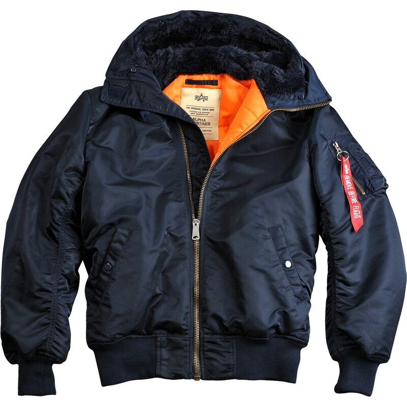 Alpha Industries Bunda MA-1 Hooded rep.blue 66910329