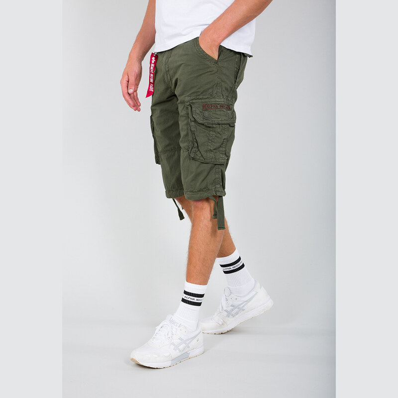 Alpha Industries Šortky Jet Short dark olive