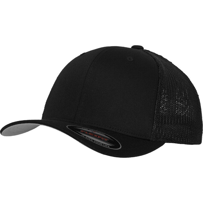 BRANDIT Kšiltovka Flexfit Mesh Trucker černá