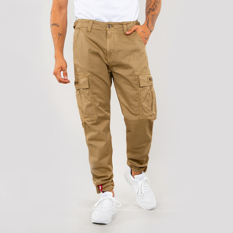 Alpha Industries Kalhoty Squad Pant khaki 66910505