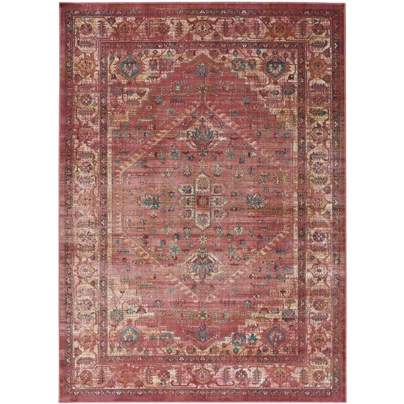 Bonami Červený koberec z viskózy Universal Vintage Retro, 160 x 230 cm -  GLAMI.cz