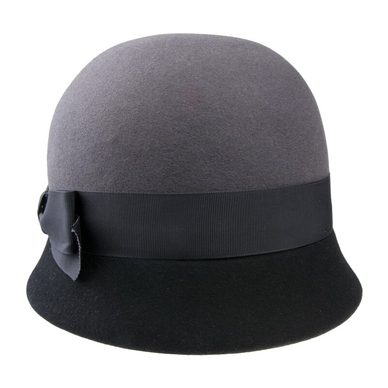 Tonak Plstěný klobouk šedá (Q8049) 56 53332/17BA