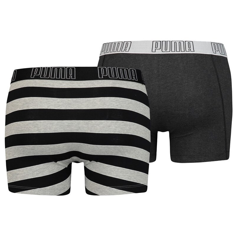 Puma yd bold stripe boxer 2p black