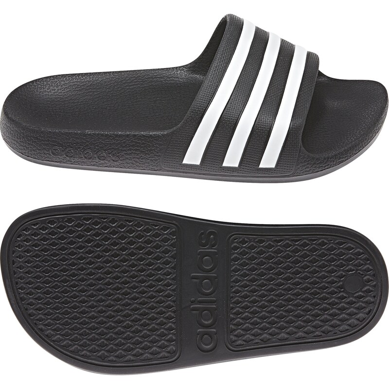 adidas Performance Adilette aqua k CBLACK/FTWWHT/CBLACK