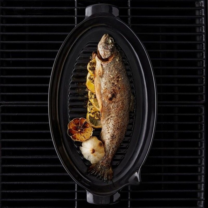 Tác, pekáč na grilovani a peční ryb 50 x 28 cm Emile Henry