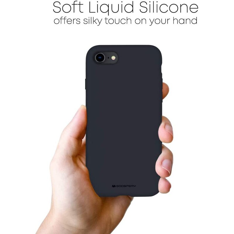 Ochranný kryt pro iPhone 7 / 8 / SE (2020/2022) - Mercury, Silicone Navy