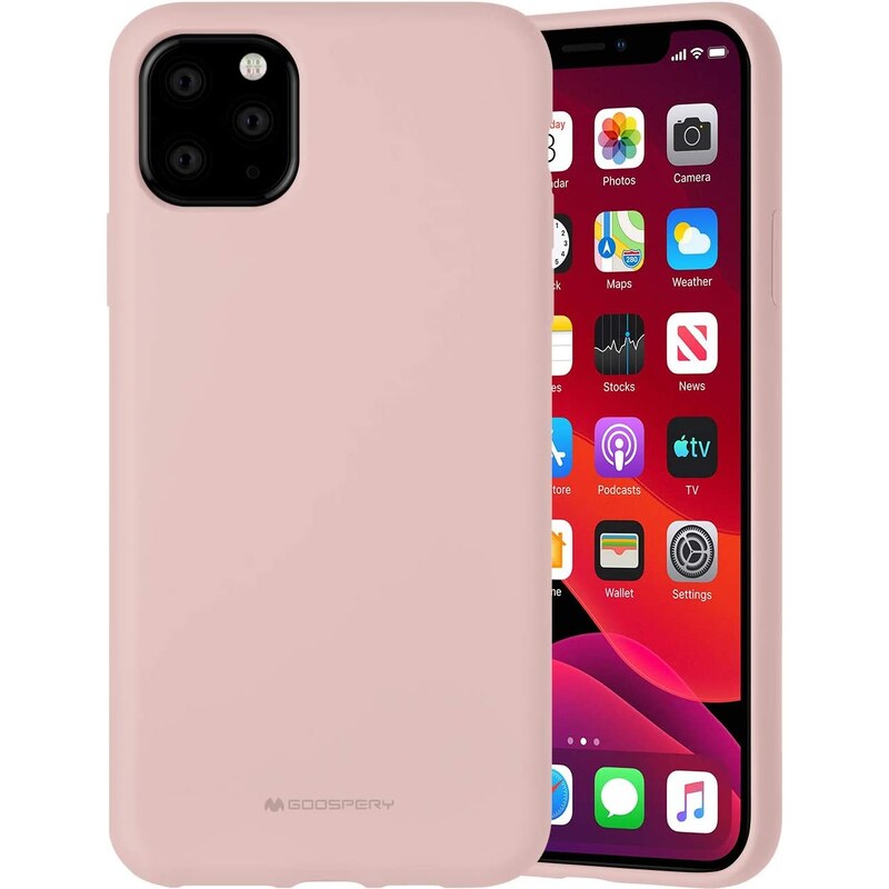 Ochranný kryt pro iPhone 11 Pro MAX - Mercury, Silicone Pink Sand