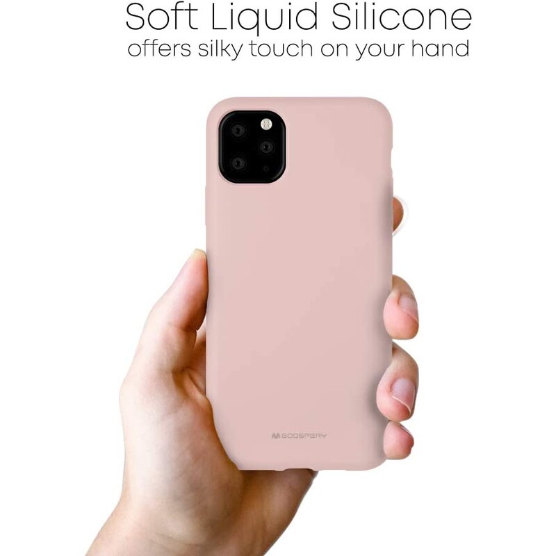 Ochranný kryt pro iPhone 11 Pro MAX - Mercury, Silicone Pink Sand