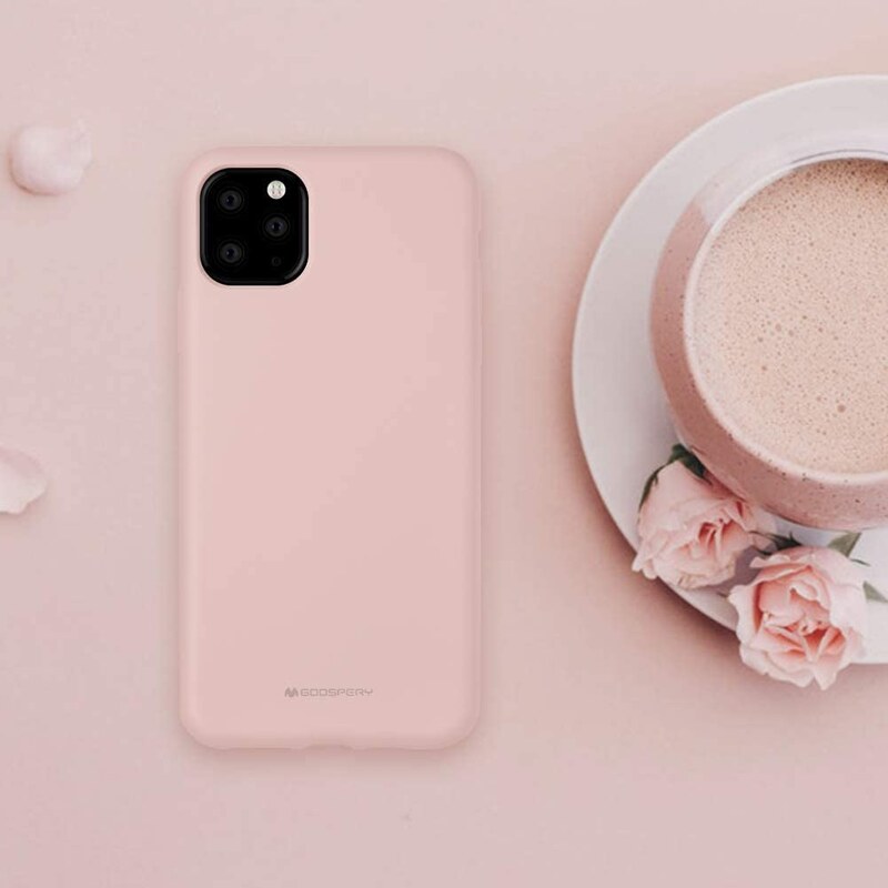 Ochranný kryt pro iPhone 11 Pro MAX - Mercury, Silicone Pink Sand