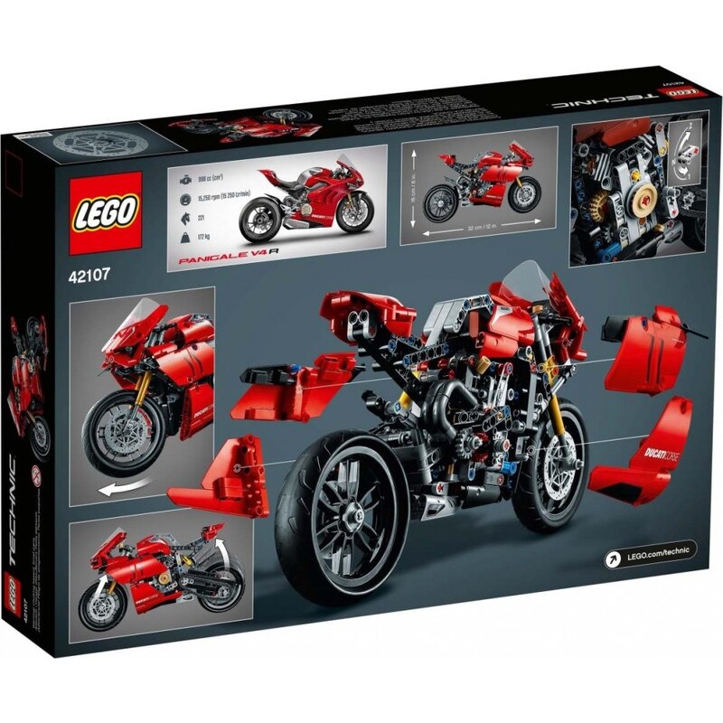 LEGO Technic 42107 Ducati Panigale V4 R