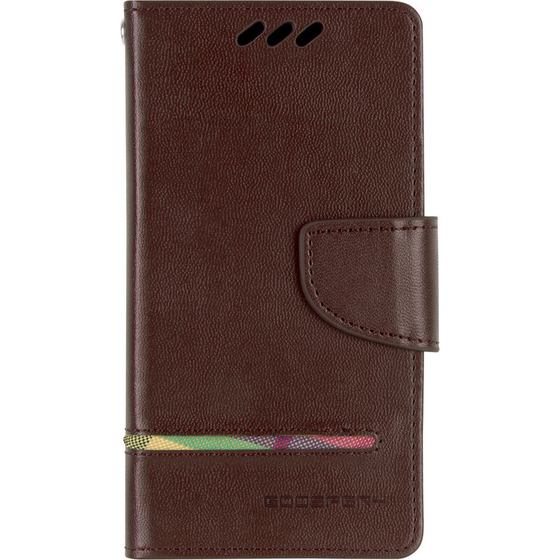Univerzální pouzdro na mobil s úhlopříčkou displeje 4.0~4.5" - Mercury, Personal Diary Brown