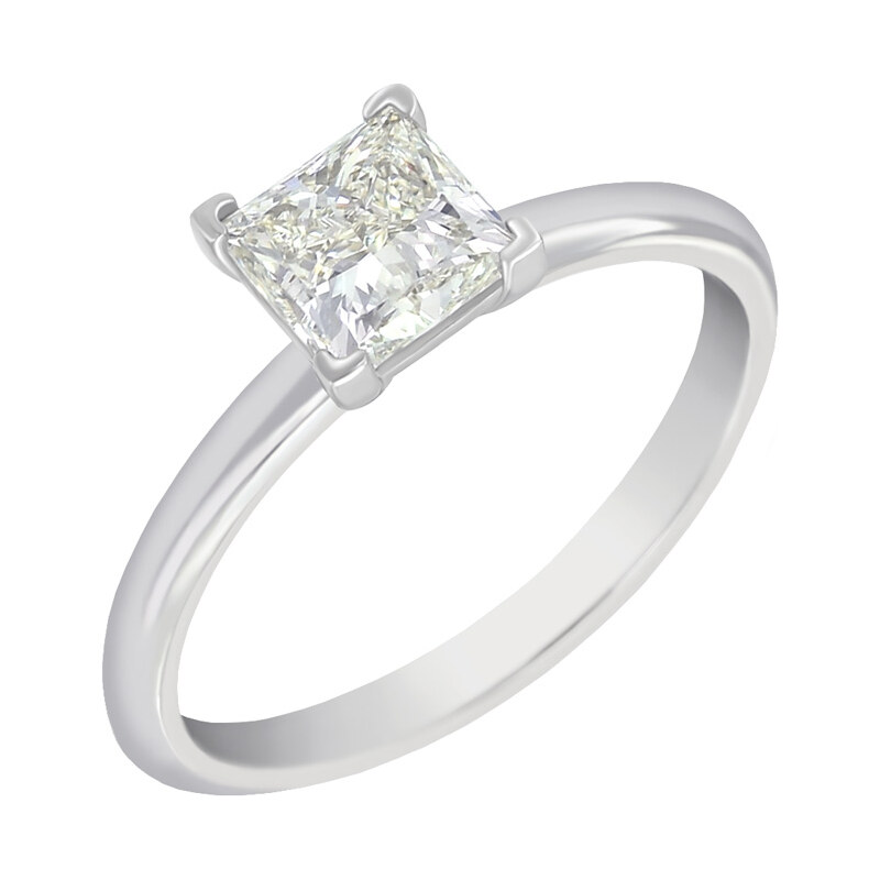 Eppi Zásnubní prsten s princess diamantem Nangai
