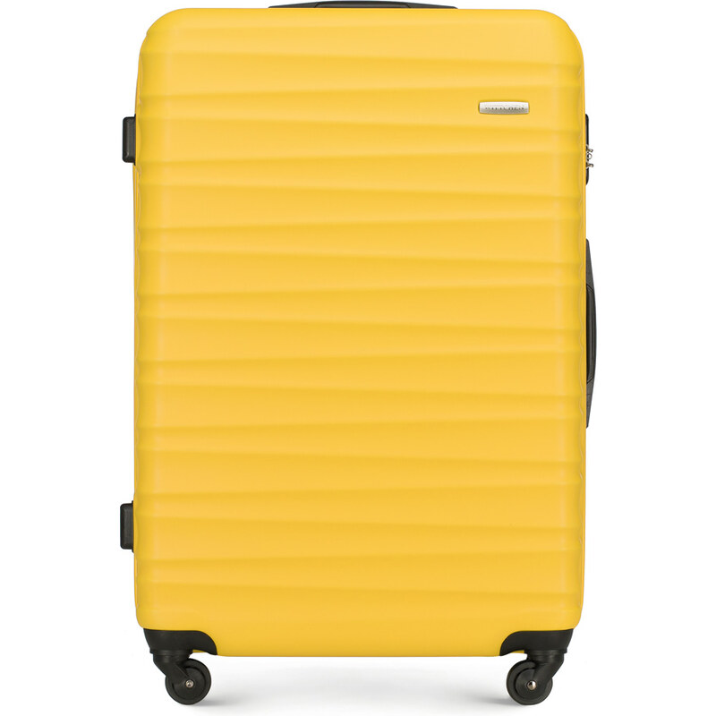 Velký kufr Wittchen, žlutá, ABS