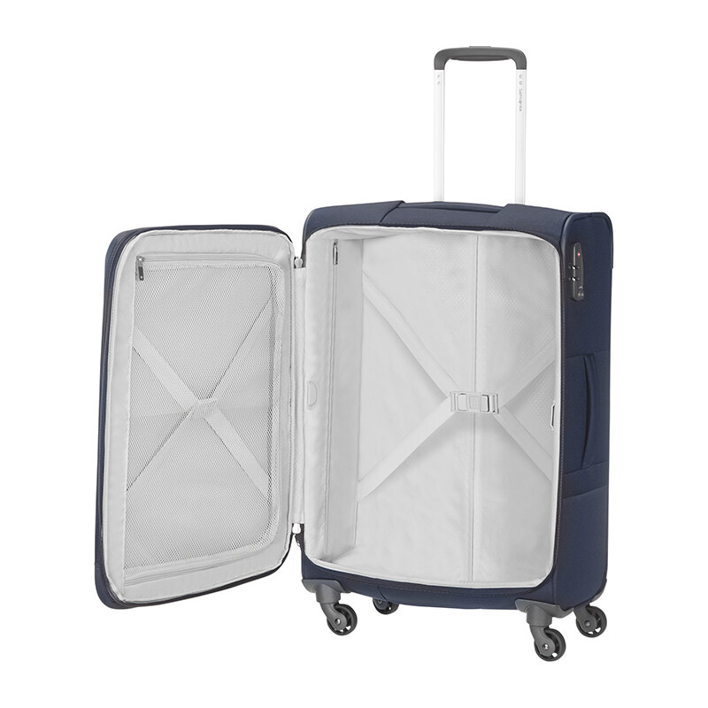 Samsonite Base Boost spinner rozšiřitelný 78cm Modrý