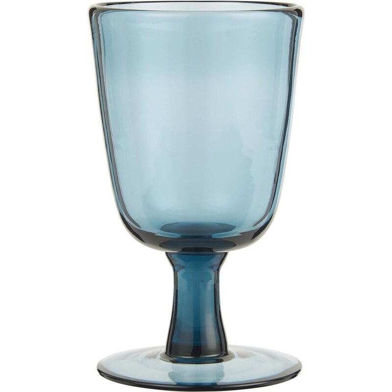 IB LAURSEN Sklenička na víno Glass Blue 180 ml