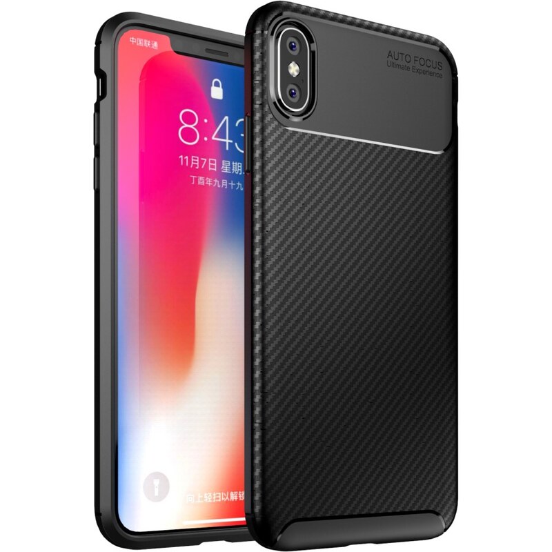 iPouzdro.cz Beetle Carbon pro iPhone XS MAX 101113419A černá