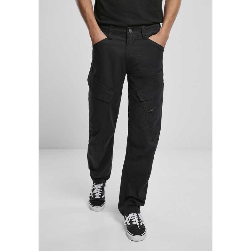 Brandit Adven Slim Fit Cargo Pants černé