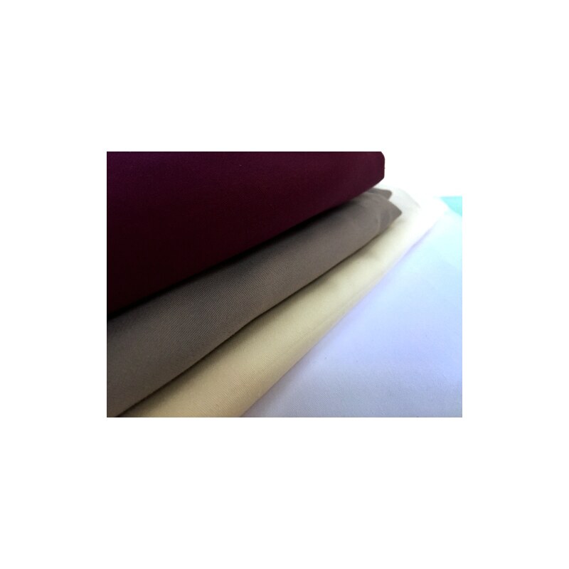 SATEEN 150 (344 vínová BORDÓ hladký)-285cm / VELKOOBCHOD