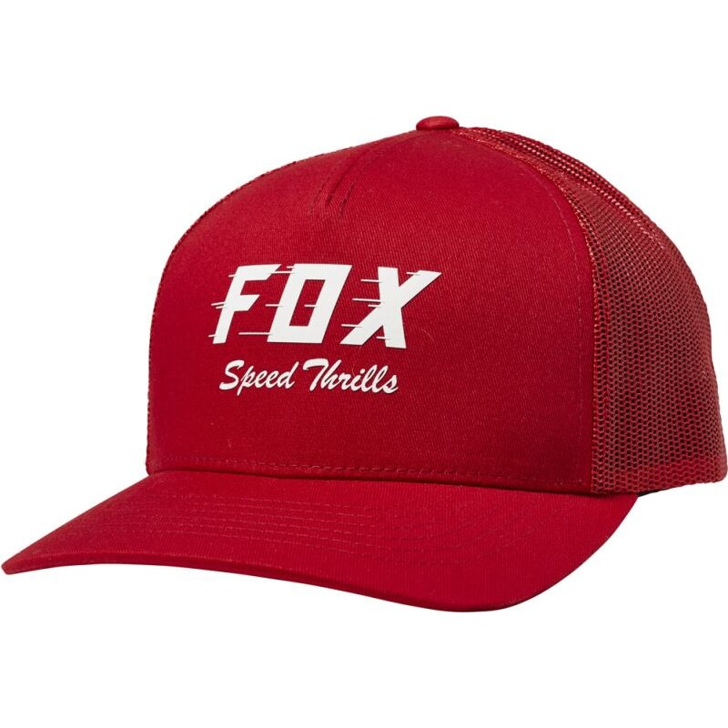 Dámská čepice Fox Speed Thrills Trucker Hat Chilli OS - GLAMI.cz