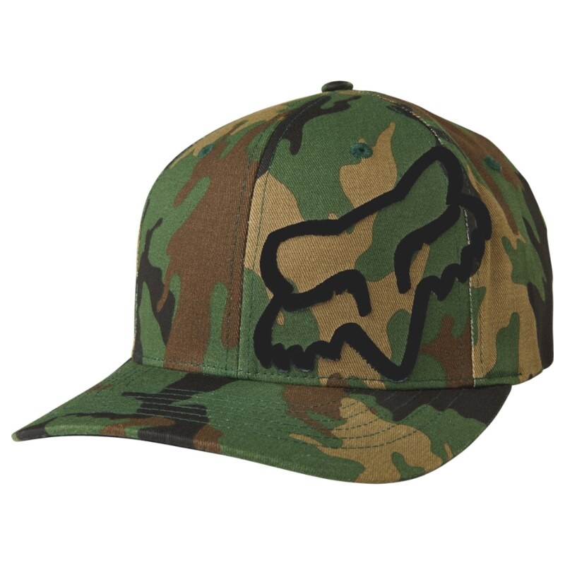 Pánská kšiltovka Fox Flex 45 Flexfit Hat Camo