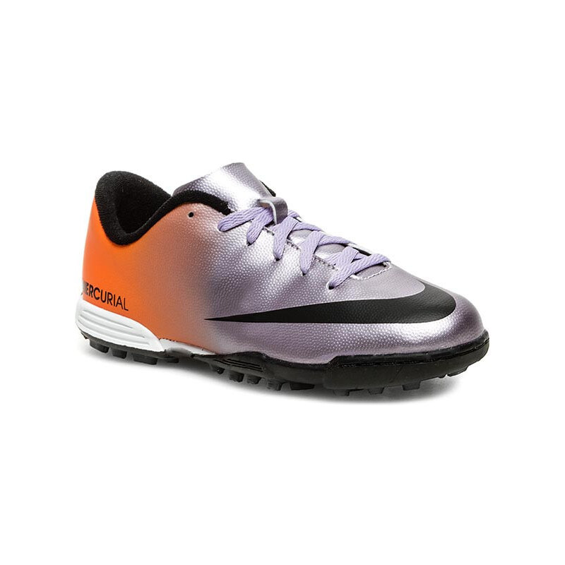Polobotky NIKE - JR Mercurial Vortex TF 573875 508 Metalic Mach Purple/Black/TTL Orange