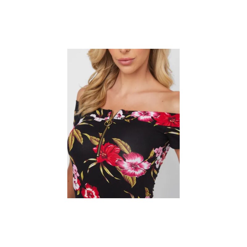 GUESS dámský top Loba s květy XL