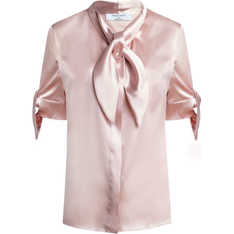 Dressarte Paris Pussy-bow silk blouse