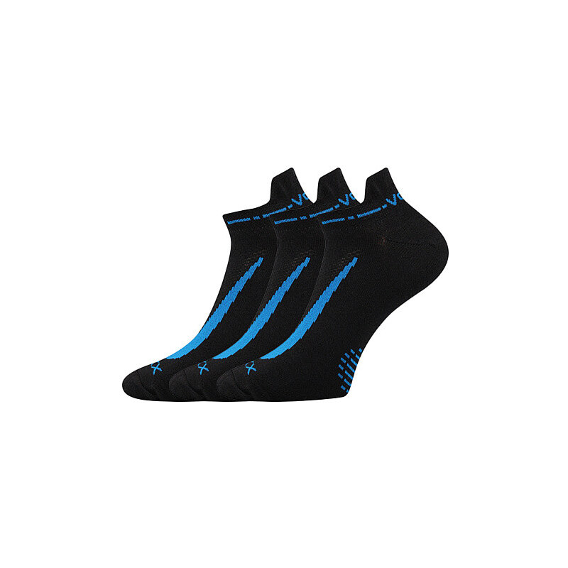 3PACK ponožky VoXX černé