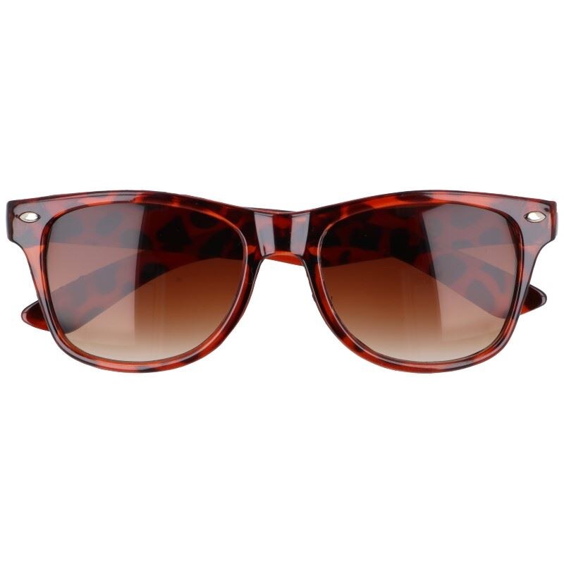 Sunmania Hnědé dětské sluneční brýle Wayfarer 87959152