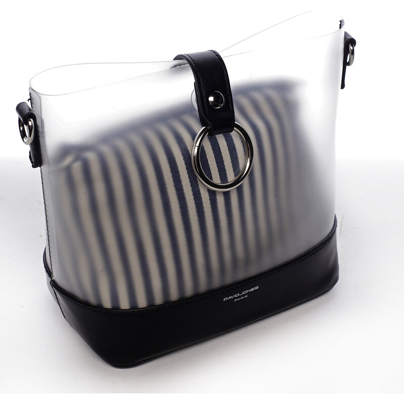 David Jones Letní designová kabelka Summer sun, černá