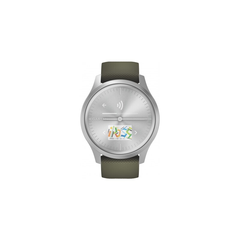 Garmin Vivomove Style, Silver-Moss Green 010-02240-21