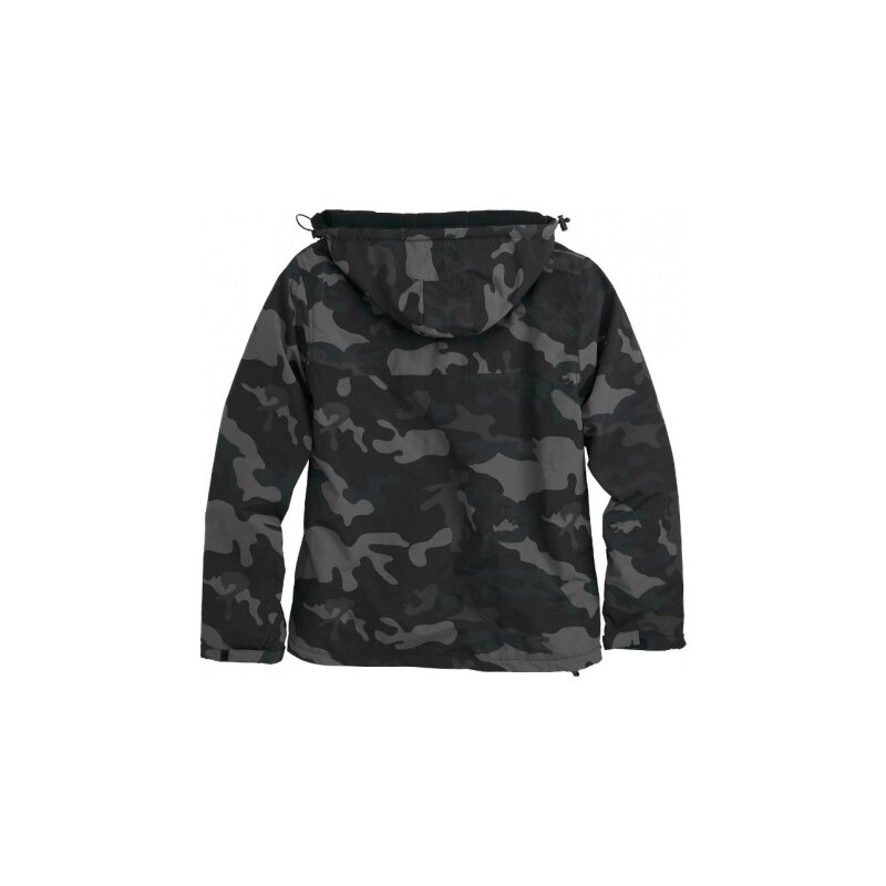 Surplus Bunda SURPLUS WINDBREAKER ZIPPER Black Camo