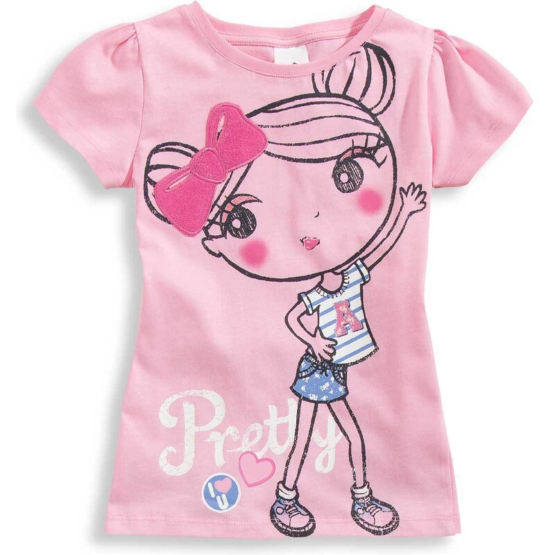 C&A BIO COTTON T-Shirt in rosa von Palomino
