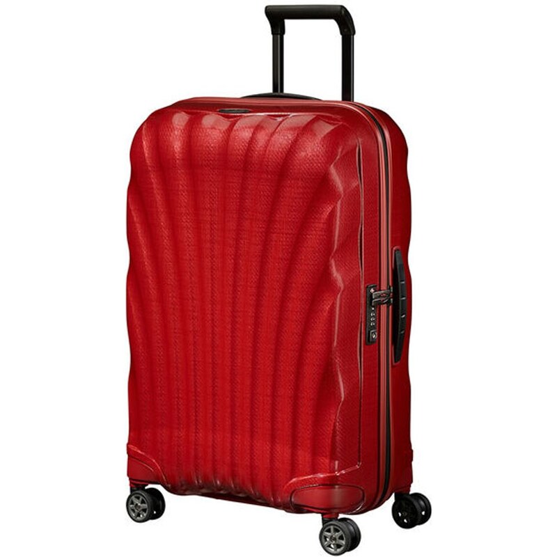 Samsonite Skořepinový cestovní kufr C-lite Spinner 68 l zelená