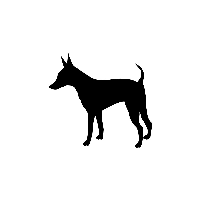 Gravon Samolepka pes - Trpasličí pinč