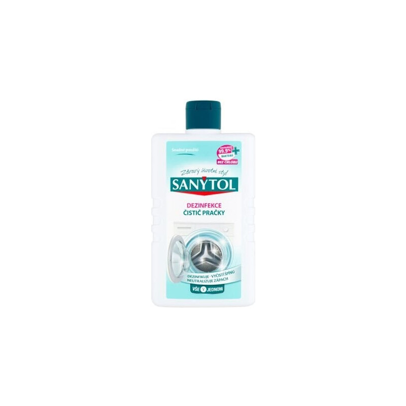 Sanytol dezinfekce čistič pračky 250 ml - GLAMI.cz