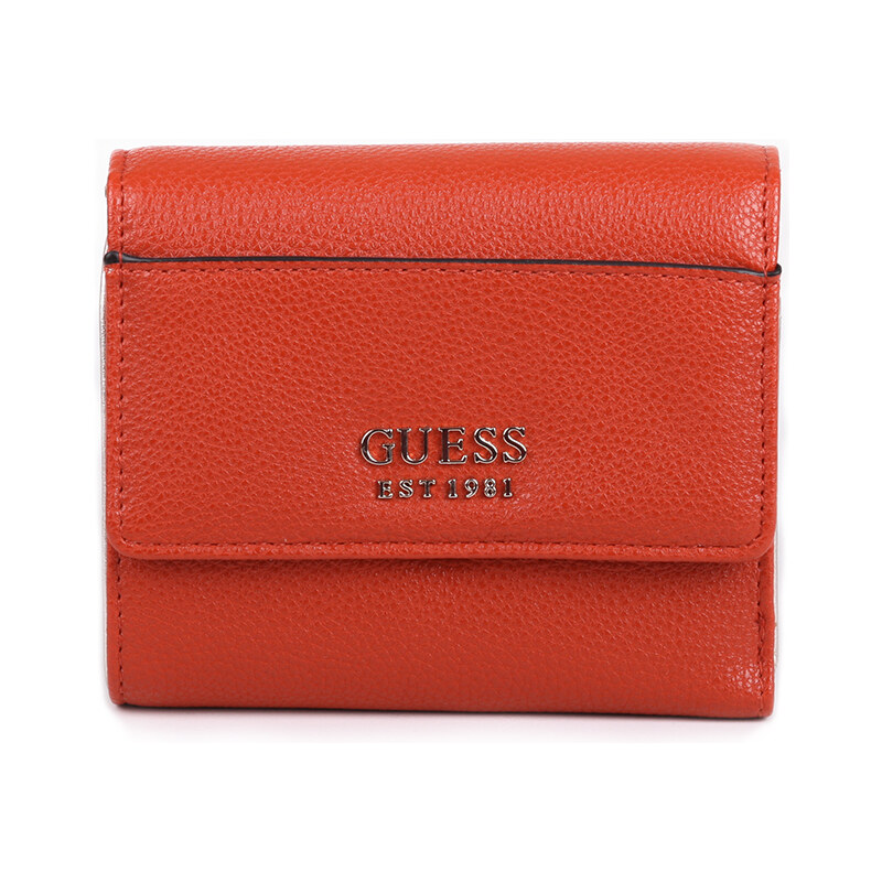 Guess dámská malá oranžová peněženka
