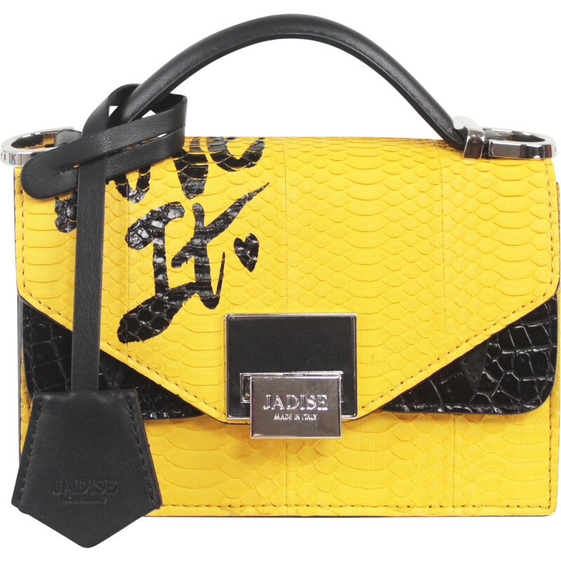 Luxusní kabelka JADISE, Lilly Love It, žlutá