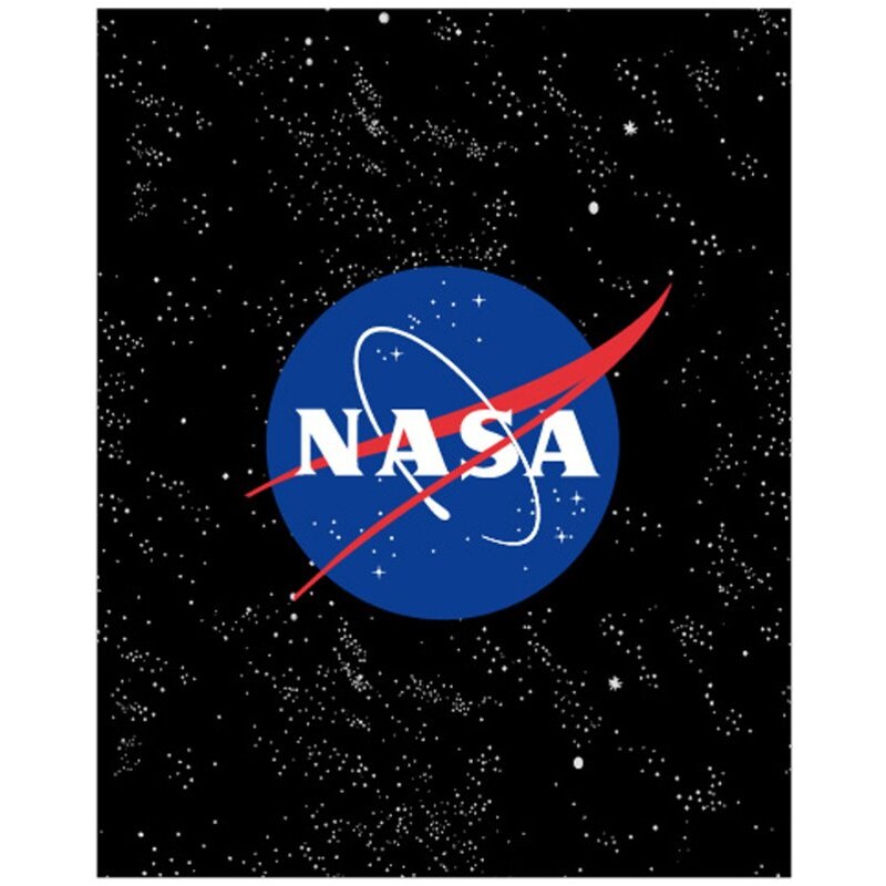 E plus M Fleecová deka NASA - motiv Černý vesmír - Nano Coral 220 gr./m2 - 120 x 150 cm