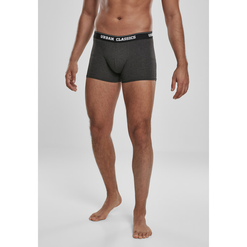 UC Men Boxerky 3-balení se značkou AOP/black/charcoal