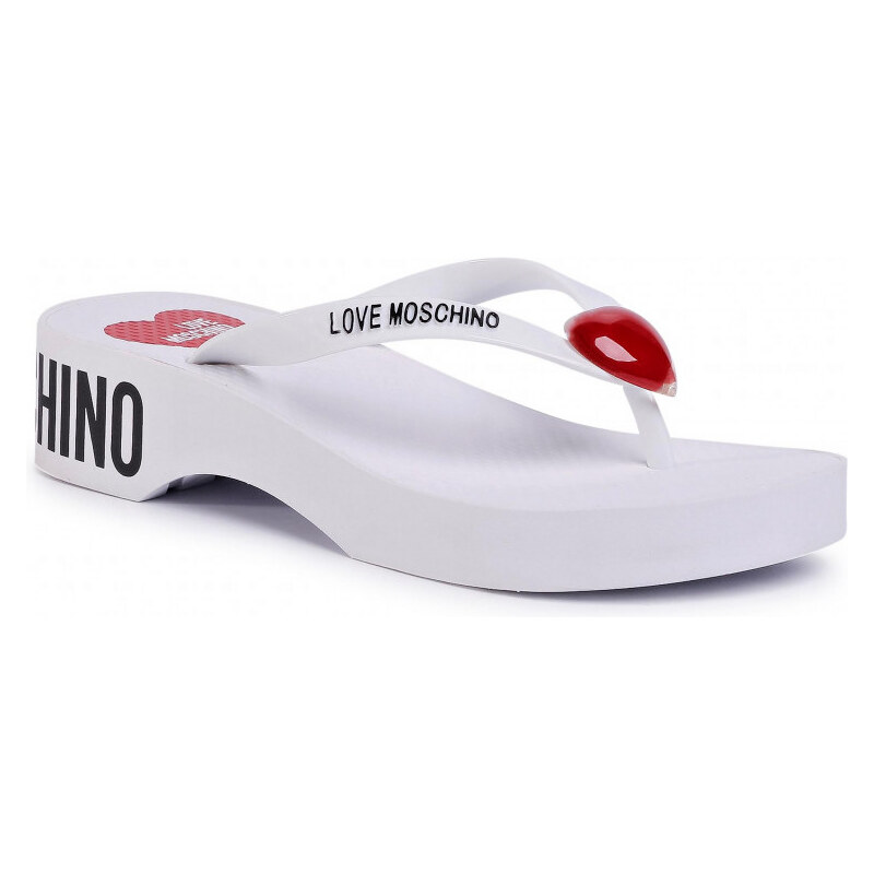 LOVE MOSCHINO Logo dámské žabky